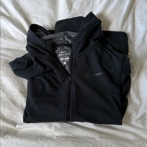 Nike Gray Full-Zip Dri-FIT Jacket